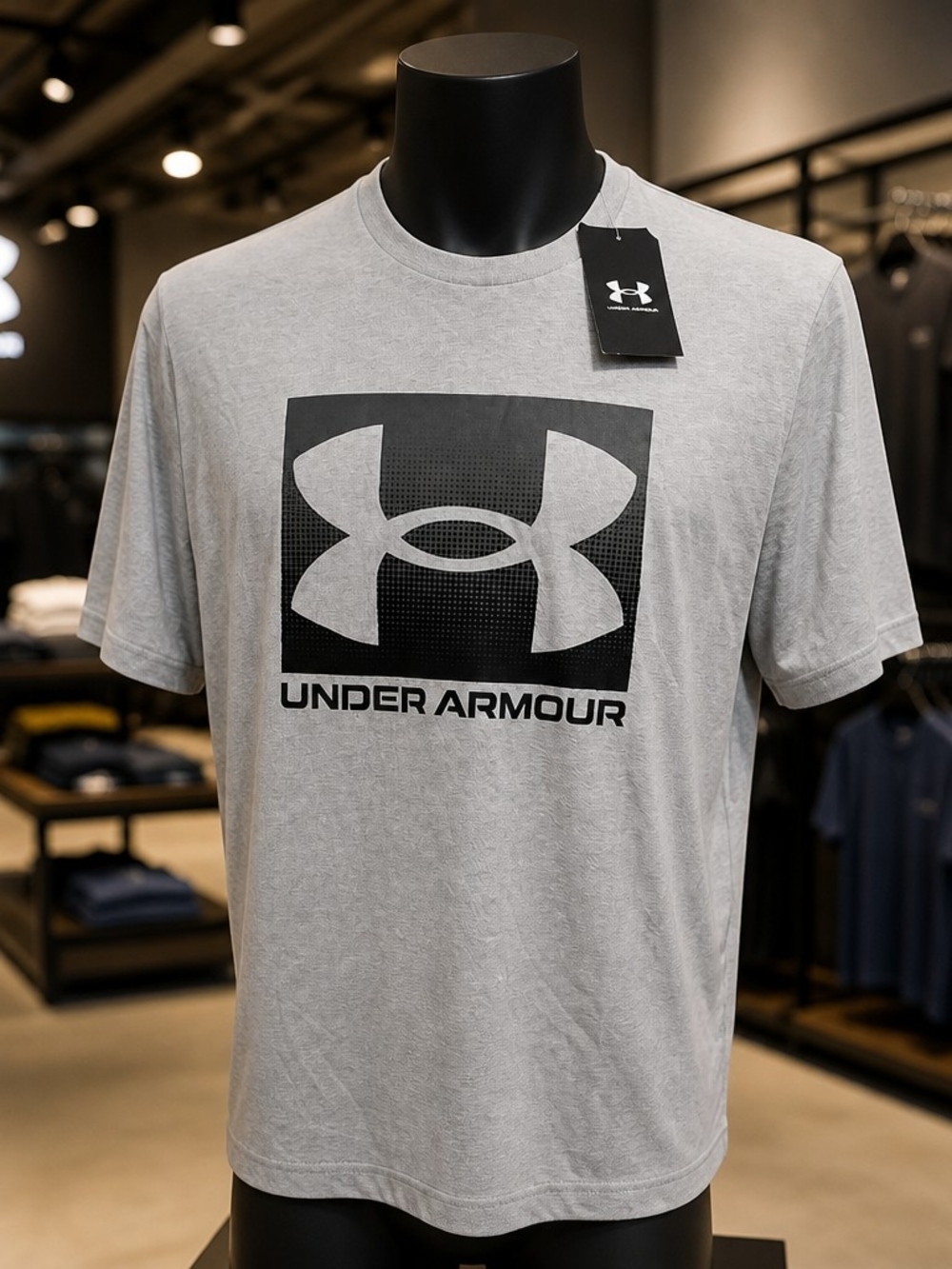 Under Armour T-Shirt Men's Size XL Gray Boxed Sportstyle Short Sleeve New